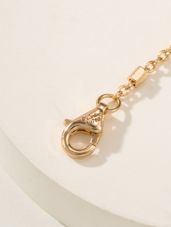  Cartier rivet diamond-free necklace