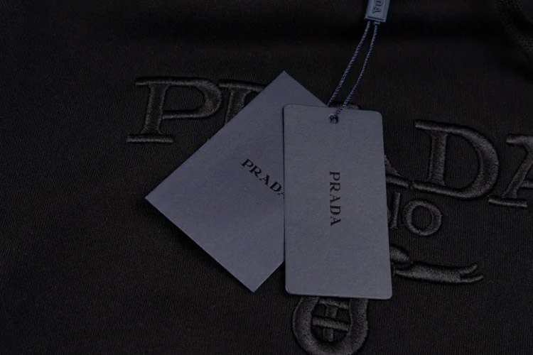 Prada stylish and versatile hoodie sweatshirt