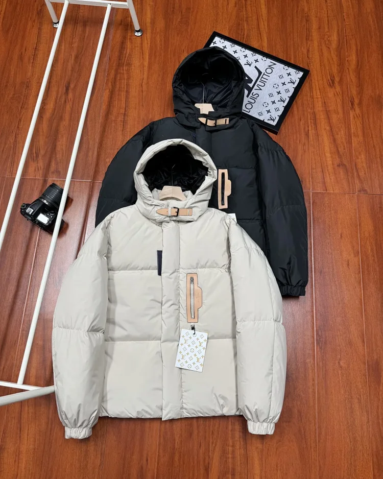 Louis Vuitton LV high-end down jacket peak neutral